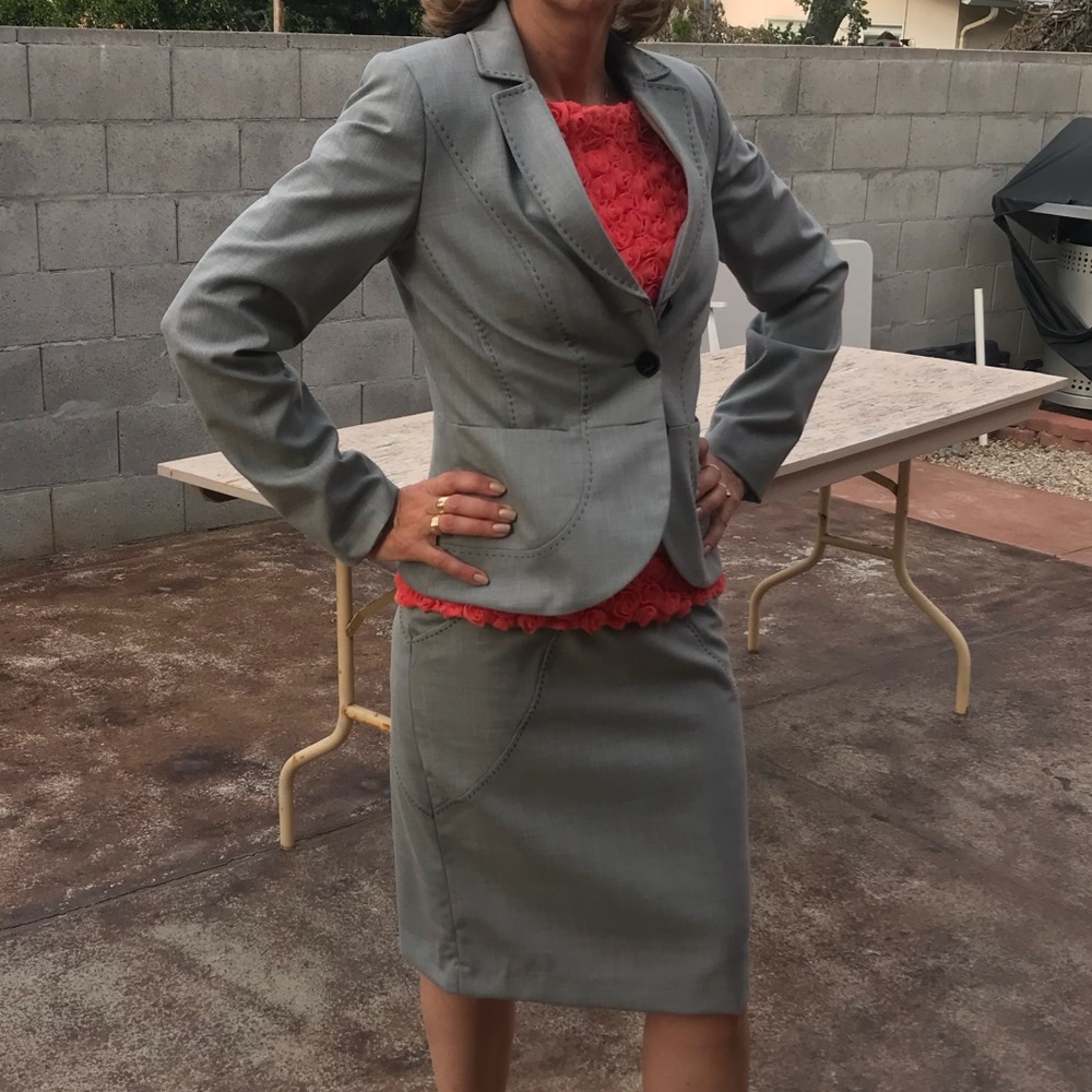 Mango Suit (high waisted pencil skirt)